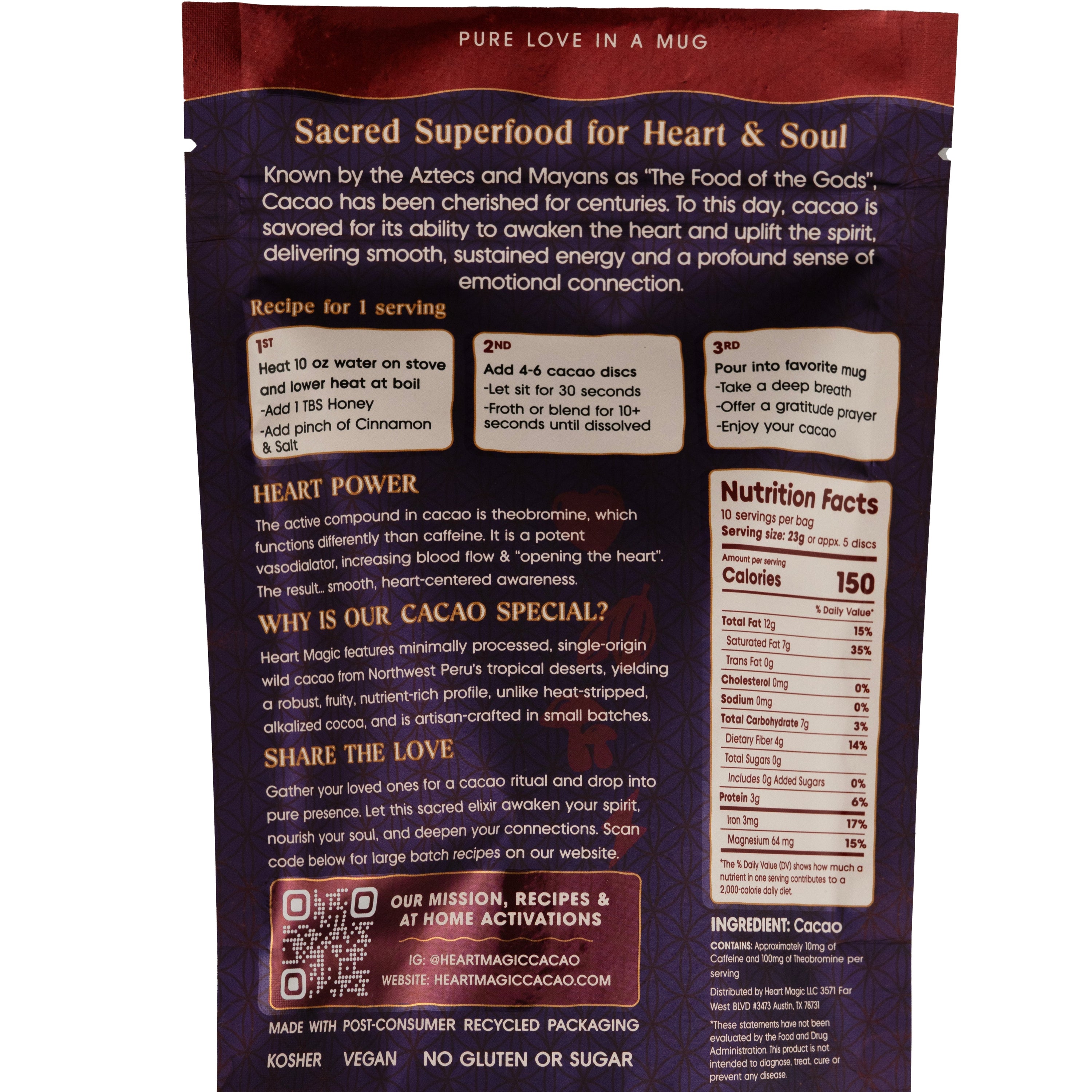 Ceremonial Cacao | Heart Magic Cacao