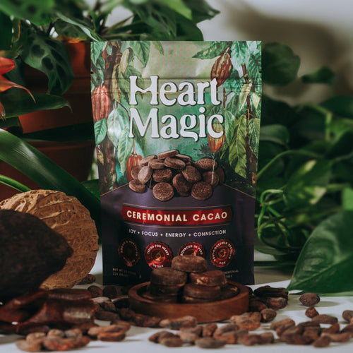 Tropical Desert Cacao Discs - Heart Magic